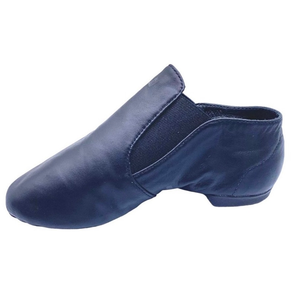 Child's Black Jazz Ankle Boot Leather Shoes Split Sole Dance New Size 3 Capezio